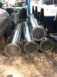 济宁市二手不锈钢列管式冷凝器厂家出售二手不锈钢列管式冷凝器