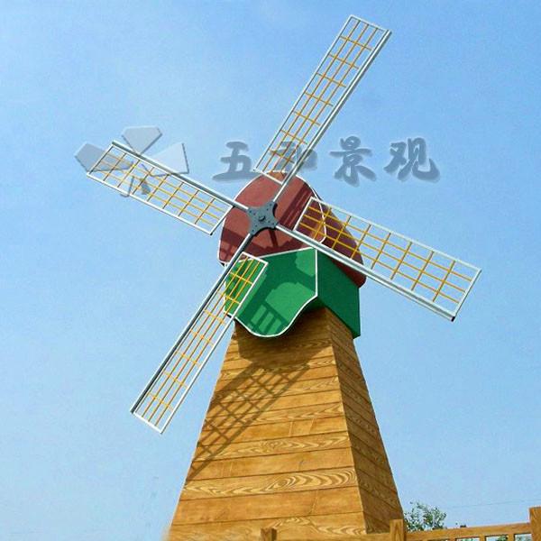 供应沧州木质风车