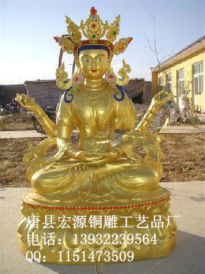 供应铜雕藏族佛像铸造价格