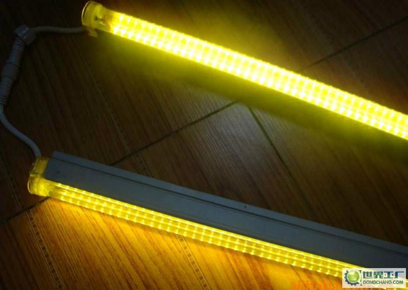 供应LED单红色护栏管单黄光和暖白光图片
