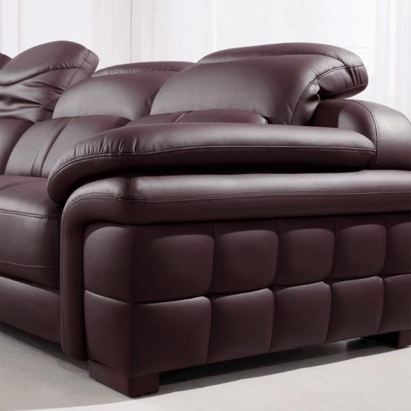 供应超纤皮沙发耐用沙发组合广东超纤皮革系列沙发首选图片