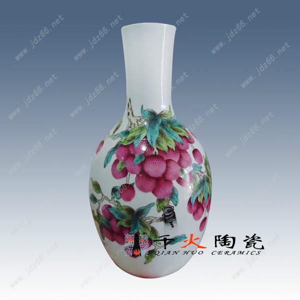 陶瓷小花瓶批发 瓷器花瓶摆件 景德镇花瓶生产厂家