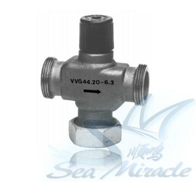 供应 西门子 VVG44.20-6.3 外螺纹连接二通调节阀