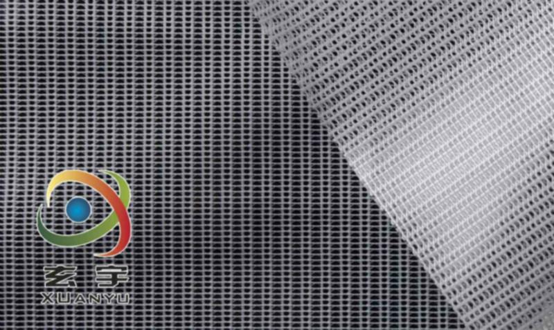 现货供应500D1.6米PVC透明夹网布 420平方米起订 PPVC透明布防尘帘用布