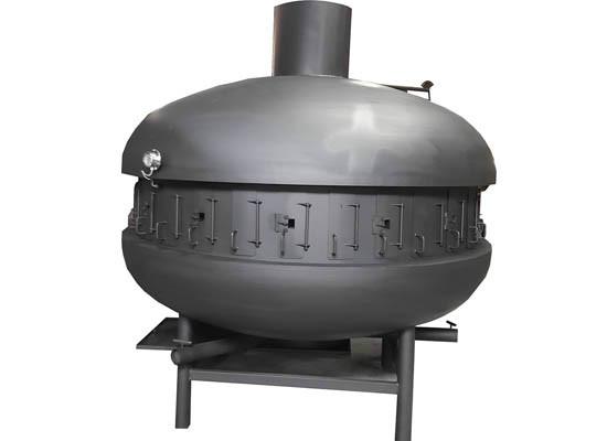 供应木炭烤鱼炉圆形炭火烤鱼炉UFO烤鱼机器