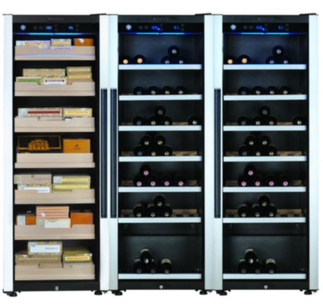 欧式组合电子雪茄柜酒柜恒温节能简约进口压缩机葡萄酒柜