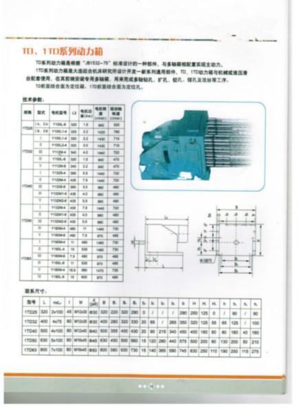 供应1TD系列动力箱