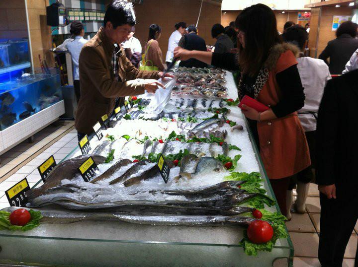 供应冰台 海鲜展示台 上海哪里有卖海鲜展示柜 定做冰台 超市冷柜厂家