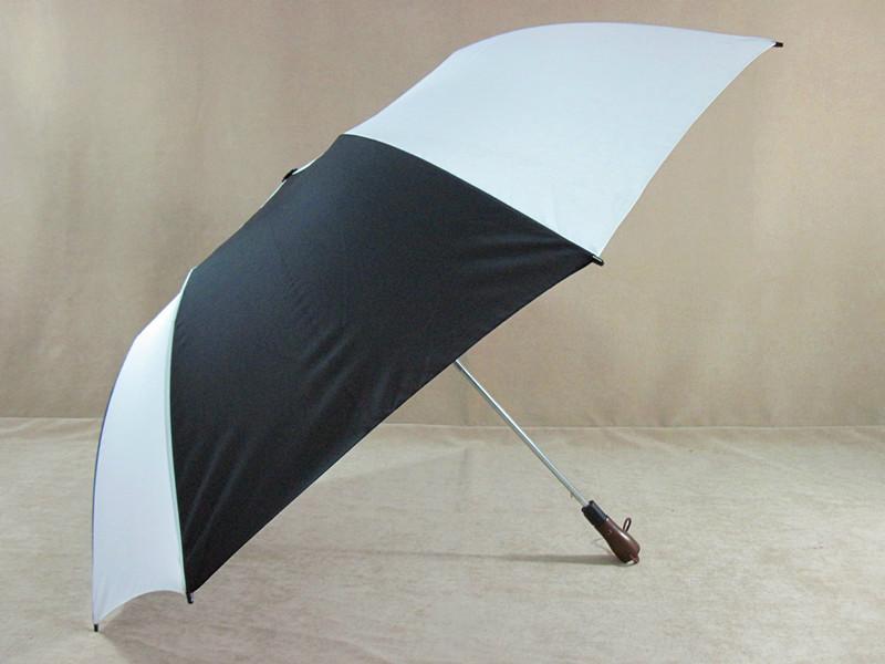 25寸户外广告两折伞/订做广告两折伞印LOGO/批发防风广告两折伞