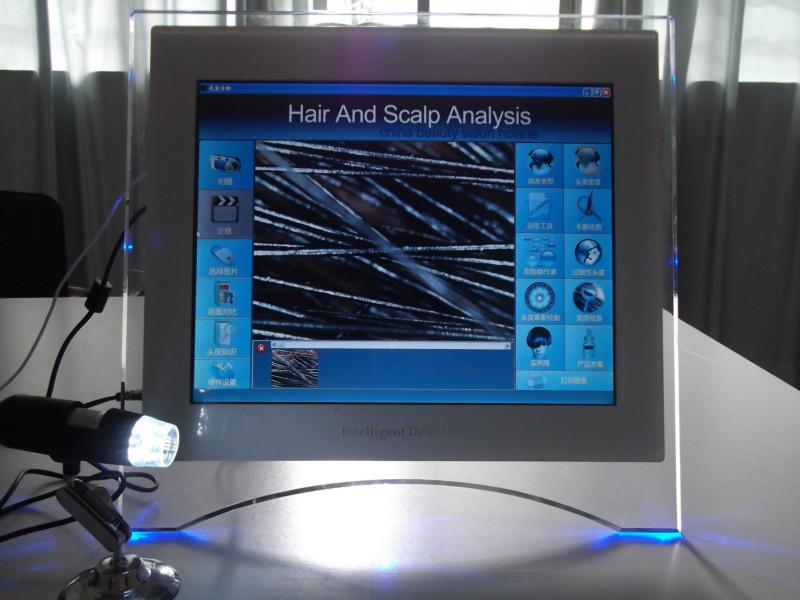 供应用于毛发毛囊检的毛发检测仪电脑一体触摸屏毛发检测