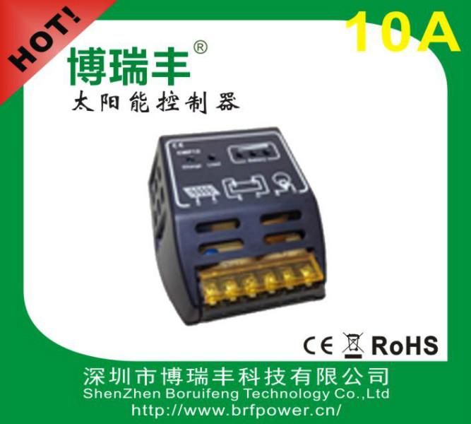供应CM10太阳能控制器（10A，12V/24V自动识别）