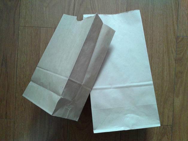 供应食品纸袋防油纸袋淋膜纸袋小吃纸袋