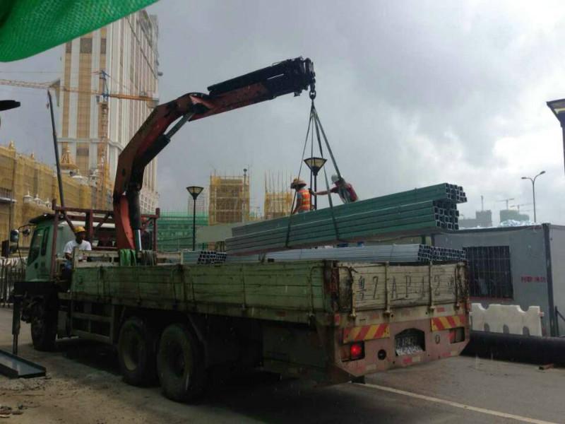 珠海市工程材料运输厂家供应工程材料运输佛山到澳门建筑材料运输，钢材运输到澳门