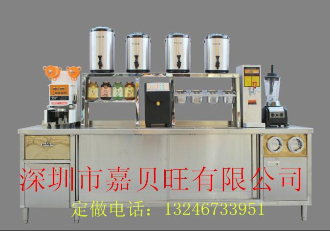 供应惠州哪里定做不锈钢奶茶操作台