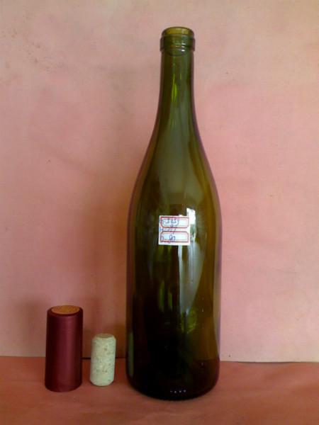 供应750毫升墨绿香槟红酒瓶，红酒瓶厂家徐州红酒瓶葡萄酒瓶价格