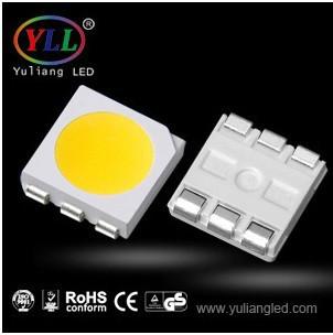 供应深圳厂家5050单芯LED灯珠 18-20lm 晶元芯片 高亮度