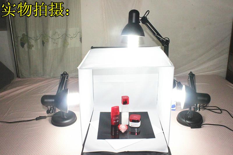 深圳市便携优质40cm摄影棚折叠灯三灯套装厂家