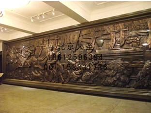 北京市各种大幅面逼真锻铜浮雕厂家
