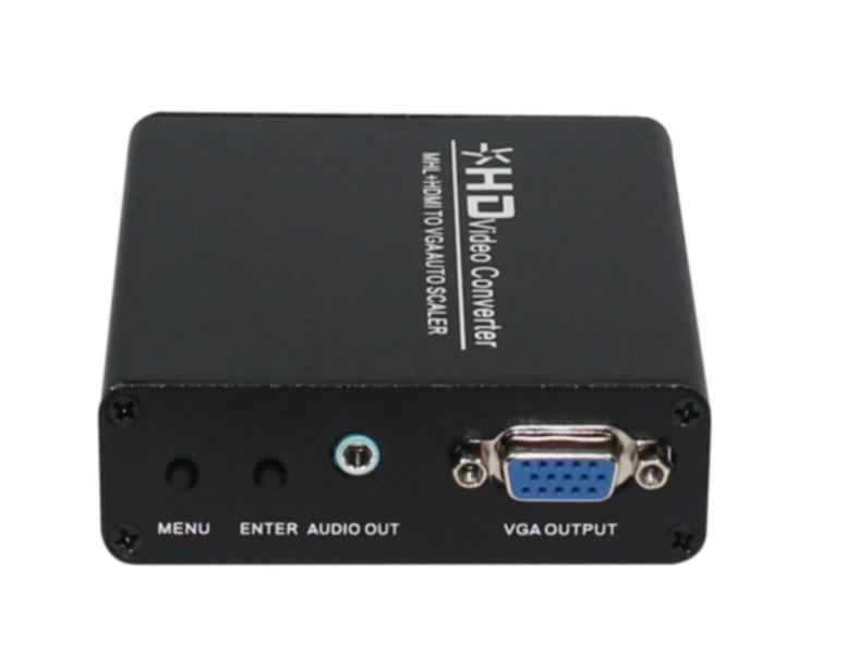 供应MHL+HDMI转VGA视频转换器