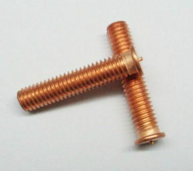 供应铁镀铜焊接螺钉栽钉储能焊钉