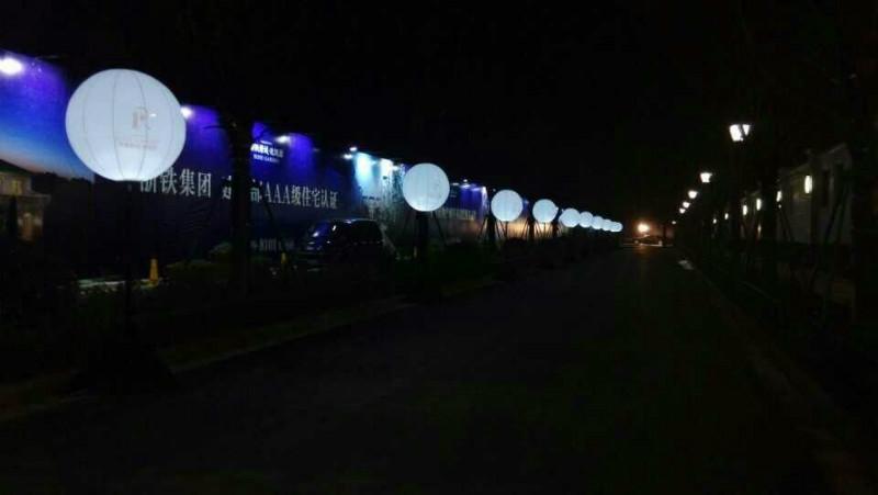 供应上海高端派对月光球私人派对发光球支架彩灯球租赁