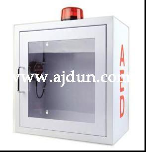 供应心脏除颤器外箱 AED 墙用存放箱，安装固定架, 墙用存放箱