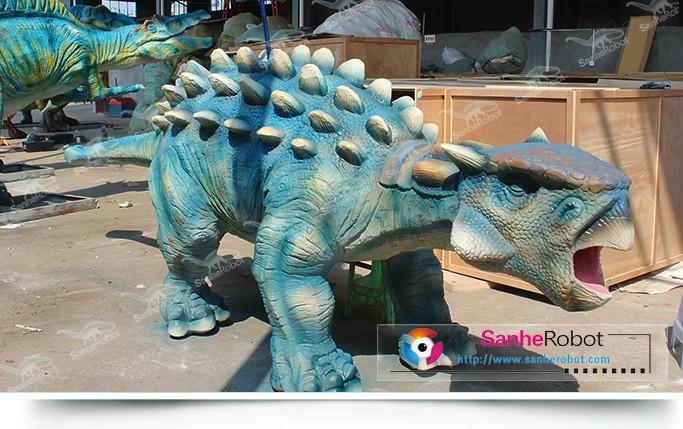 供应仿真骑乘恐龙 自贡恐龙，恐龙制作工厂 骑乘恐龙 儿童室外娱乐设备图片