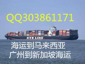 供应中国至新加坡海运，拼箱海运专线，海运门到门的物流公司图片