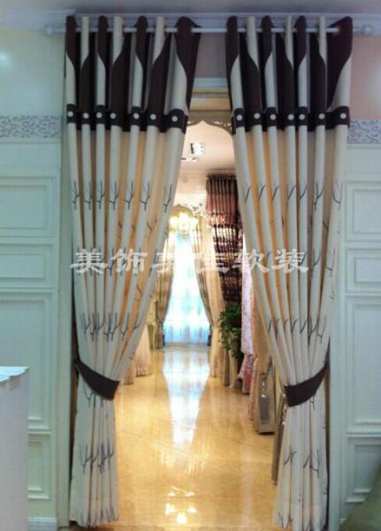 苏州昆山酒店窗帘安装厂家施工图片