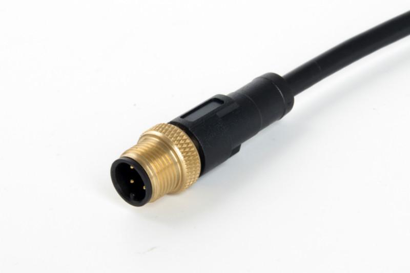 供应M126芯屏蔽线缆  M12 5芯屏蔽线缆