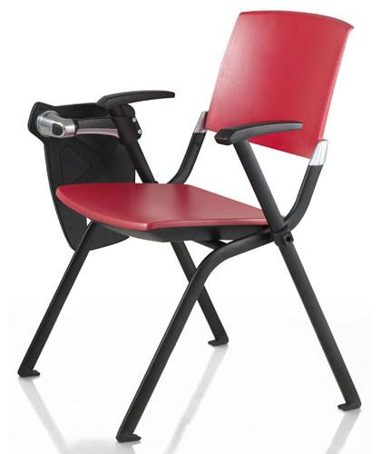 深圳市广东翻板塑料折叠椅带写字板厂家供应广东翻板塑料折叠椅带写字板PTC-024