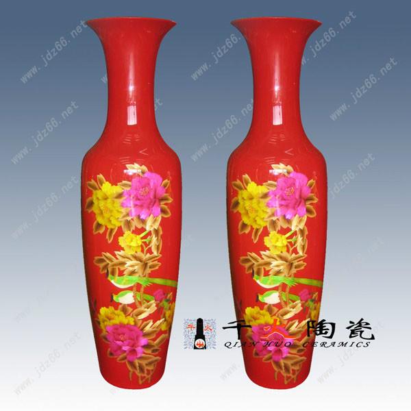 供应陶瓷大花瓶厂家  景德镇陶瓷大花瓶