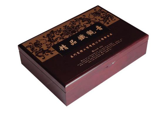 普洱茶木盒/高丽参盒供应普洱茶木盒/高丽参盒/龙港木盒包装印刷
