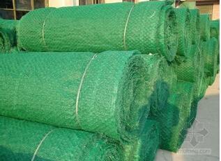三维植被网 植被网 三维植草网垫 土工网垫 路用三维植被网在使用中使用要点