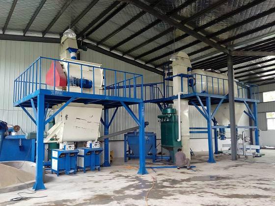 供应可连续生产干粉砂浆设备就在飞龙机械