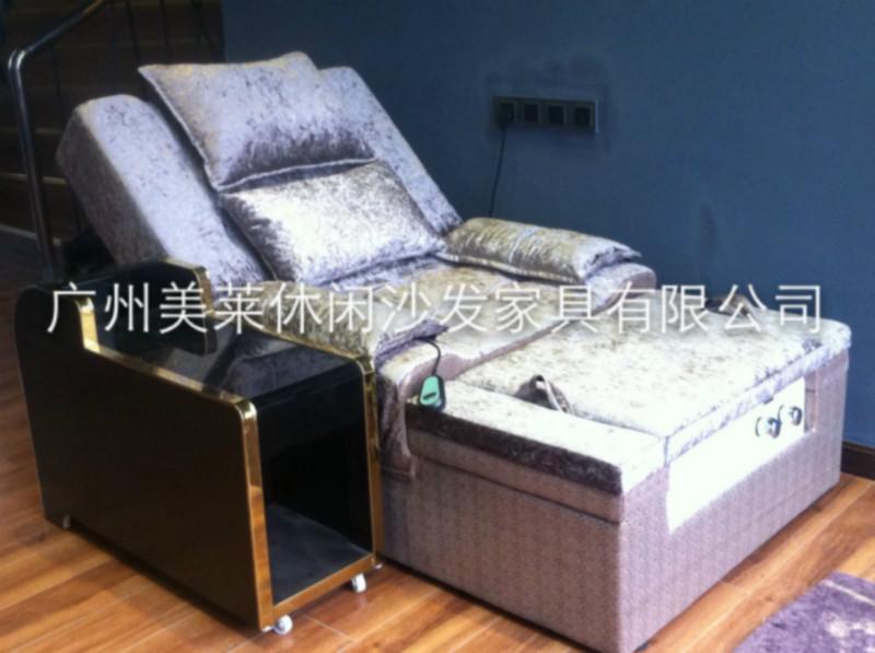 供应广东广州沐足沙发，电动沐足沙发，定做沐足沙发，沐足沙发厂家图片