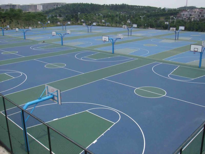 供应大连市室外硅pu篮球场网球场施工