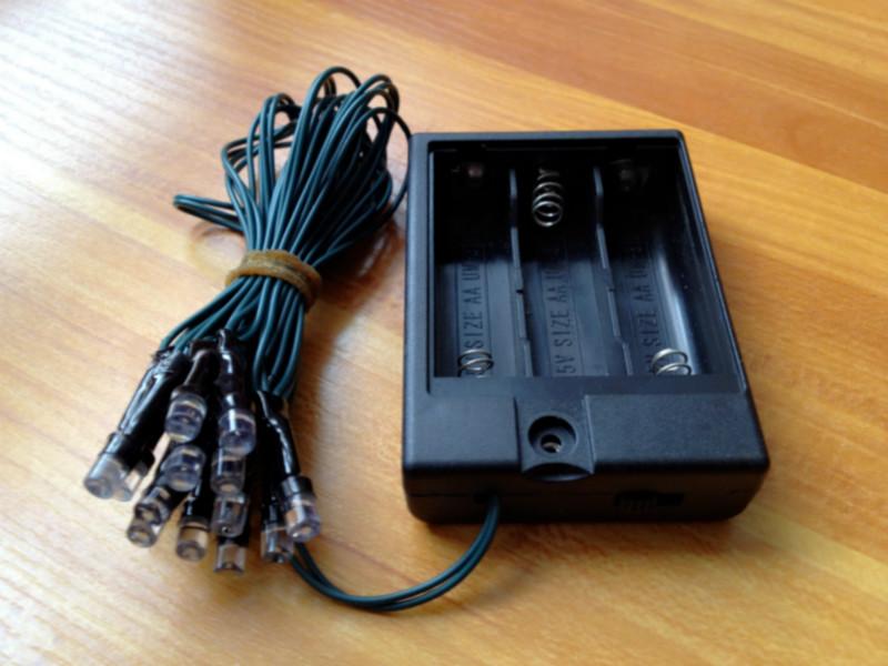供应电池盒LED灯串图片