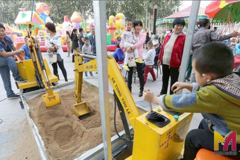 供应游乐场地儿童挖掘机节庆活动挖掘机