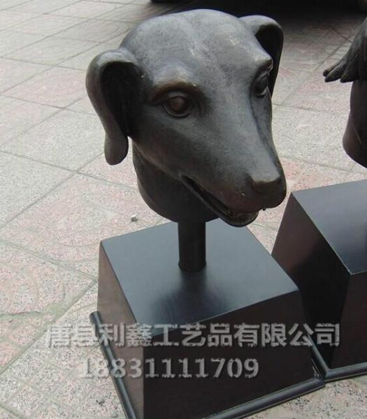 供应十二生肖猪铜雕塑，十二生肖动物雕塑，十二生肖雕塑订做   深圳雕塑公司图片