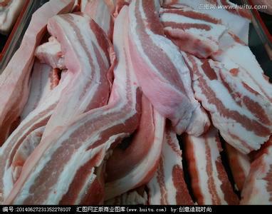 供应进口猪肉冷冻五花肉价格图片
