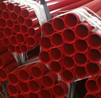 天津涂塑复合钢管厂家 消防|给排水|穿线管的涂塑复合钢管