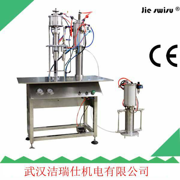 供应CJXH-2800流水线气雾剂灌装机械，成本低，产量极高图片