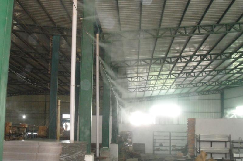 供应承接东莞电子厂房喷雾降温工程图片