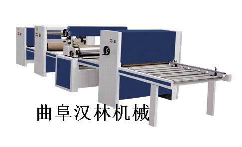 供应低价促销木纹纸贴纸机，曲阜汉林，质量可靠