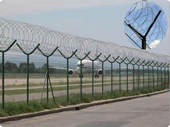 供应用于监狱机场防护的监狱护栏网，刀片刺绳防护网