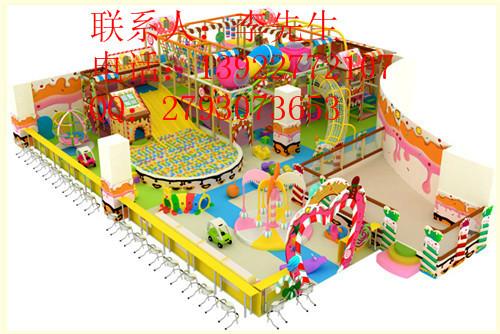 供应广州佛山室内儿童淘气堡乐园设备厂家超市亲子乐园设施儿童游乐城堡图片