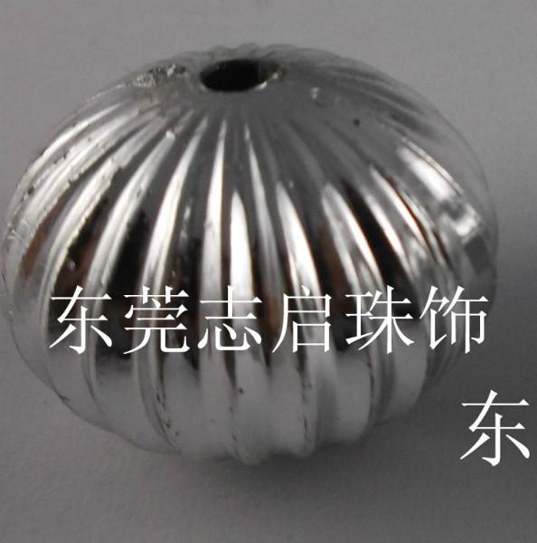 供应塑胶珠饰厂家南瓜珠11 造型逼真 质量稳定图片