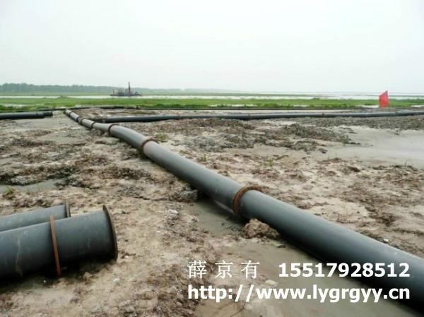供应安徽省耐磨抽沙管道 超高抽沙管报价 疏浚清淤管道