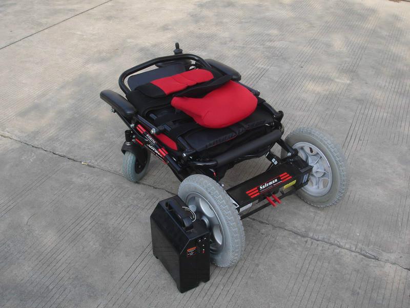 供应威之群电动轮椅1023-16雨燕锂电池可折叠超轻铝合金车架